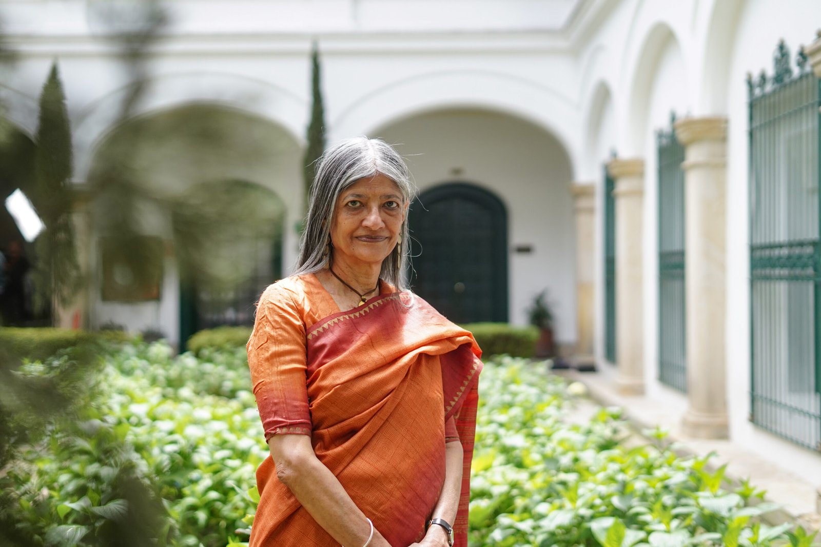 Retrato Jayati Ghosh, Bogotá. Foto: Daniela Díaz