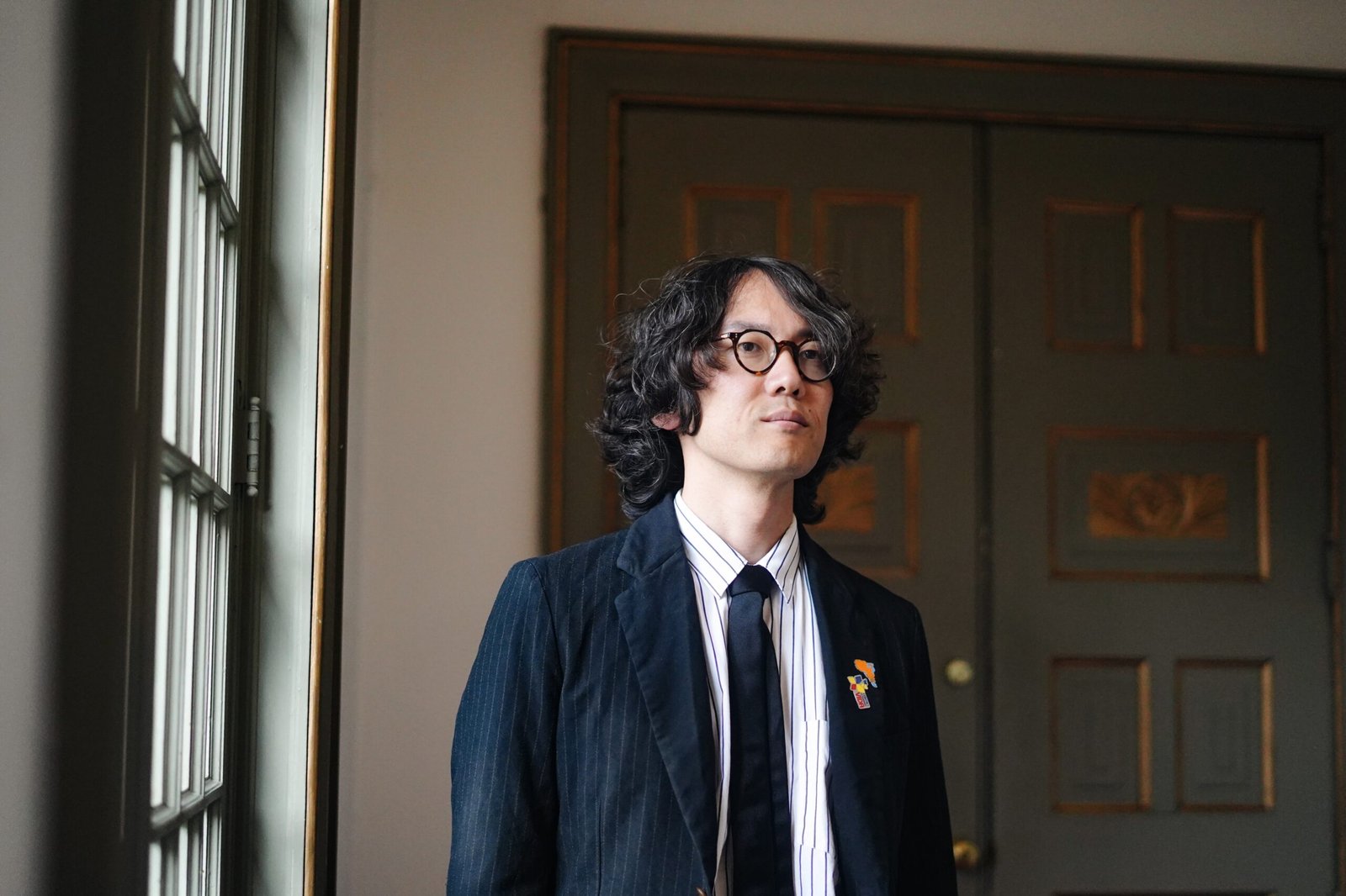 Kohei Saito retrato en Bogotá. Foto Daniela Díaz